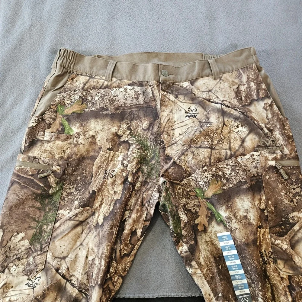 Realtree APX Men's Waterproof Camo Hunting Pants 2XL/2XG‎ outdoor camping hiking
